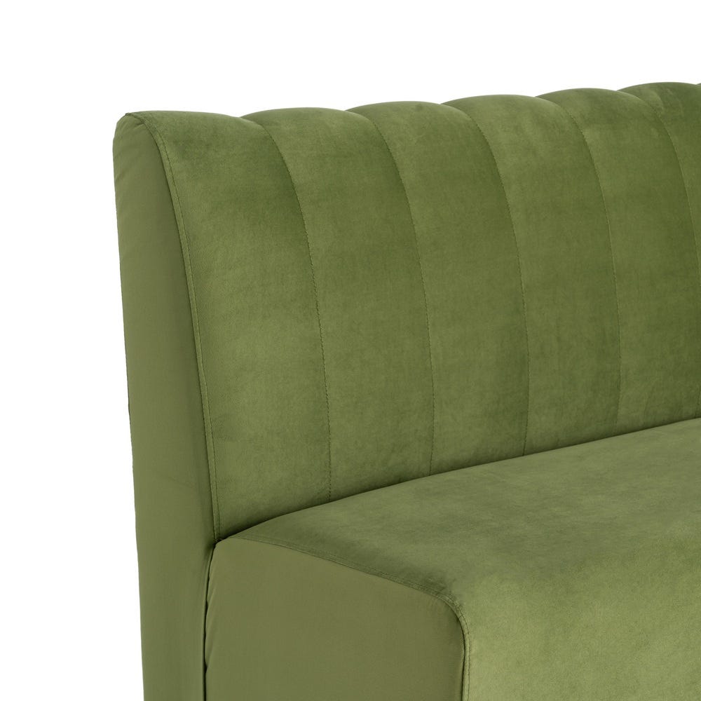 Banco Tapizado Verde Grande para Comedor y Hostelería de Tejido Premium 180 x 60 x 90 cm - Imagen 6