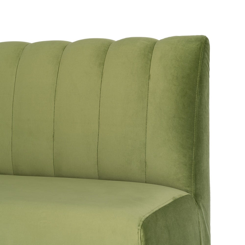 Banco Tapizado Verde Grande para Comedor y Hostelería de Tejido Premium 180 x 60 x 90 cm - Imagen 8