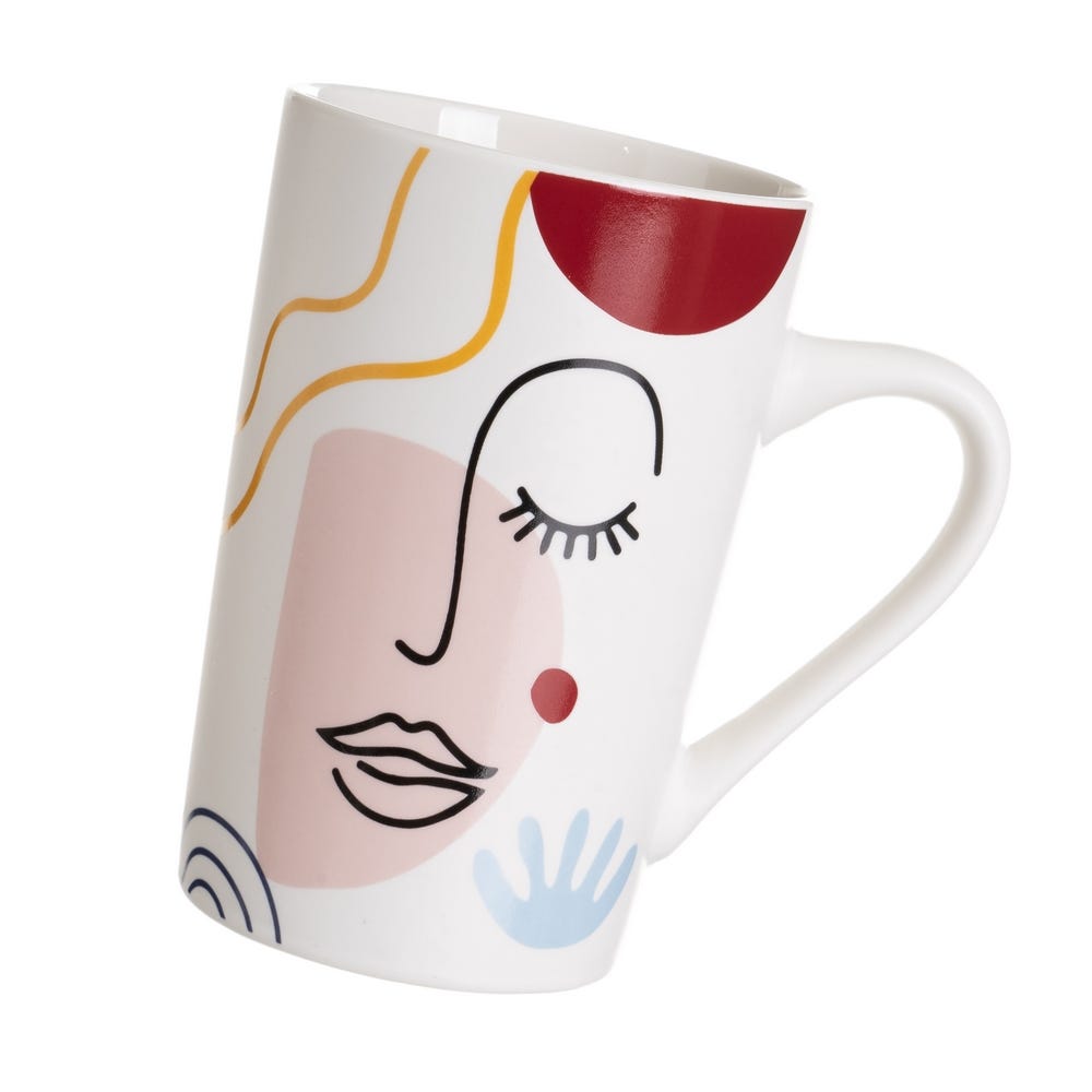 Pack de 12 Tazas Mug 370 Ml 4/M Cerámica 12 x 8 x 12 cm - Imagen 3