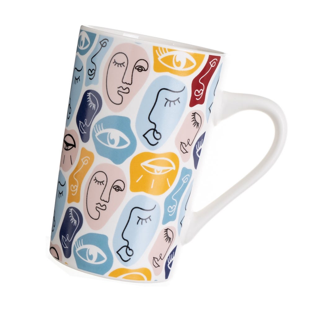 Pack de 12 Tazas Mug 370 Ml 4/M Cerámica 12 x 8 x 12 cm - Imagen 4