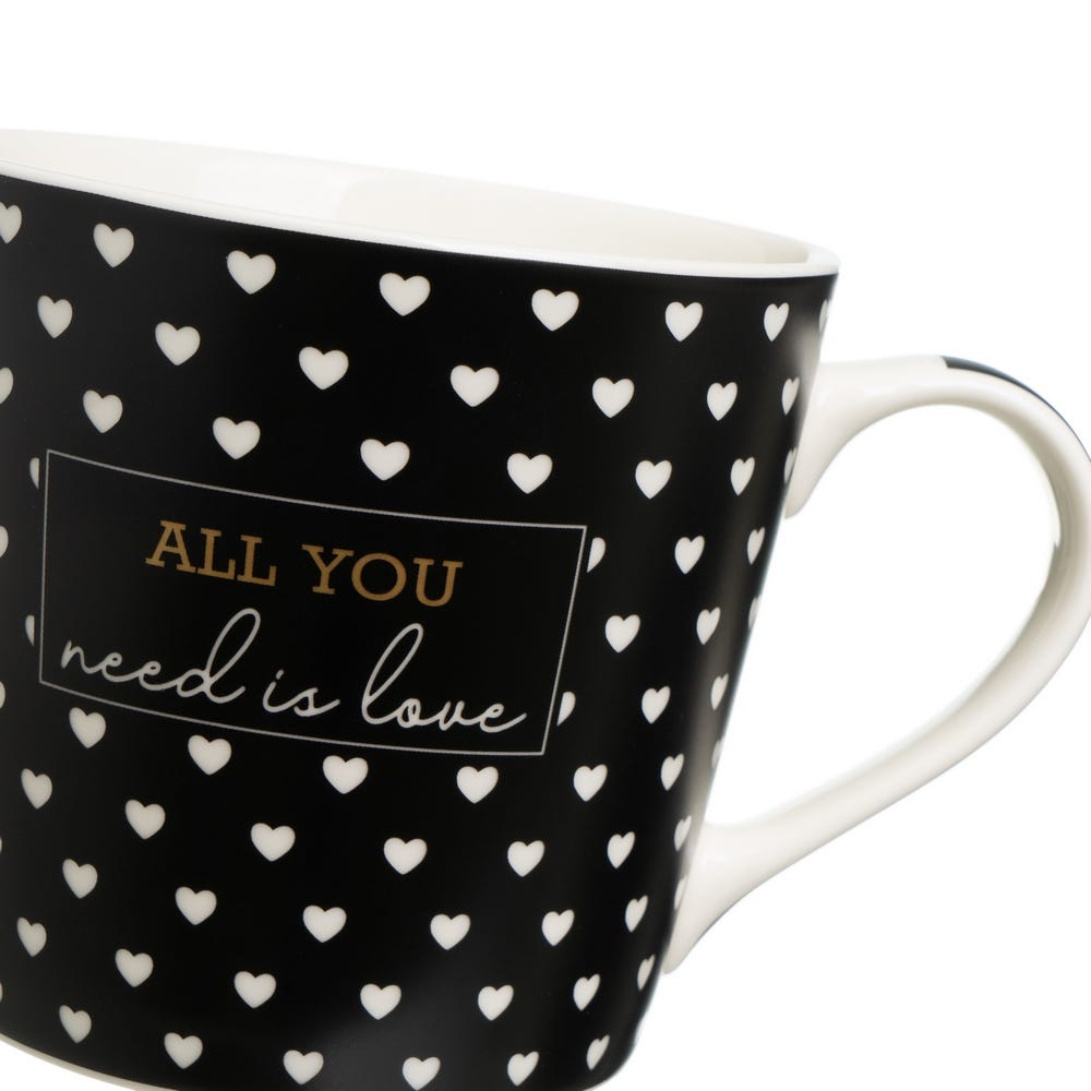 Pack de 4 Tazas Mug 370 Ml 4/M Cerámica 12 x 8 x 9,50 cm - Imagen 2