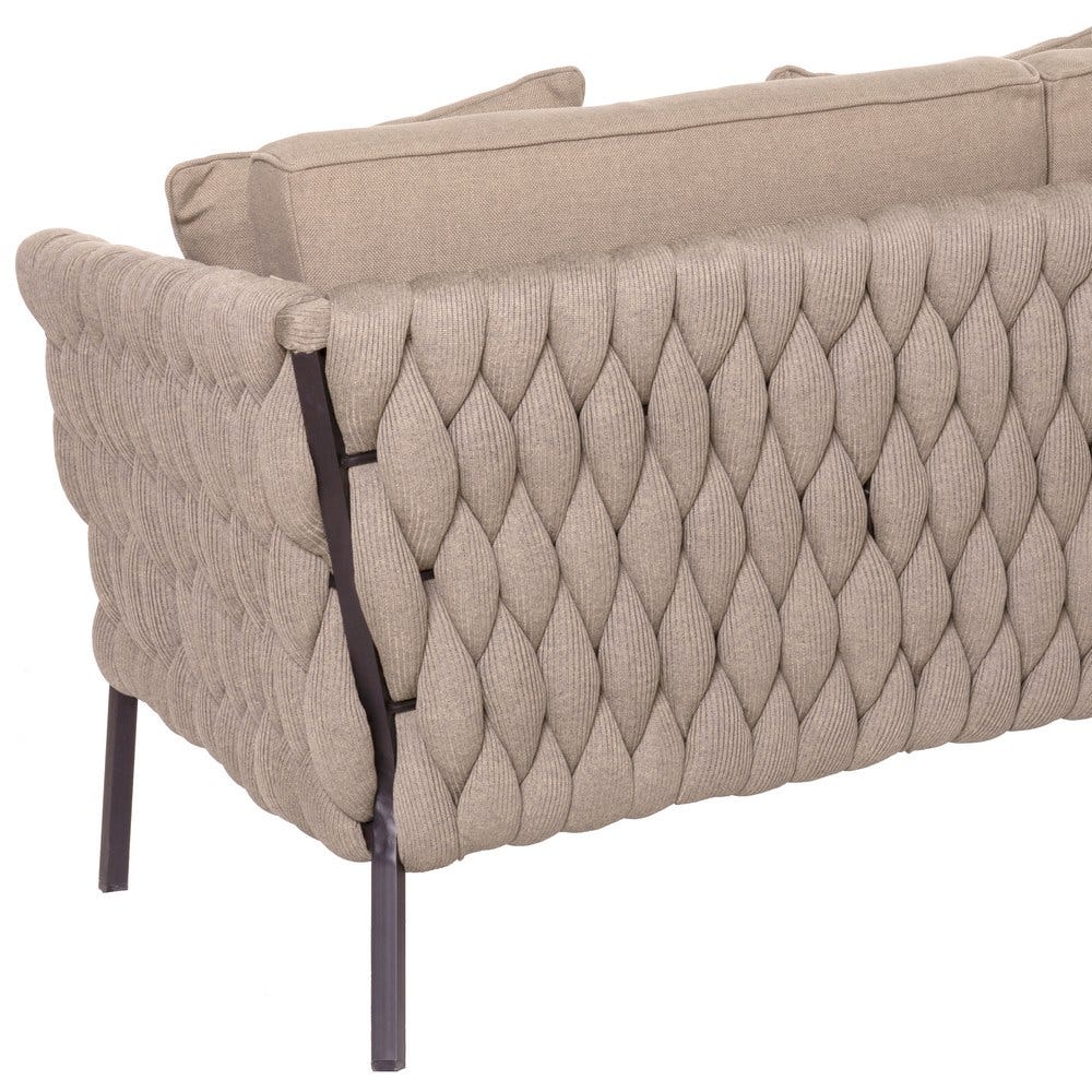 Sillón Rebecca Aluminio Topo 86 x 83 x 74 cm - Imagen 4